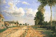 Camille Pissarro Versailles Road Spain oil painting artist